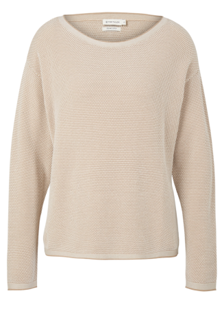 Джемпер однотонный женский / Коричневый / 46