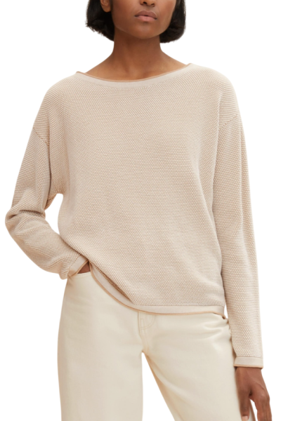 Джемпер однотонный женский / Коричневый / 46