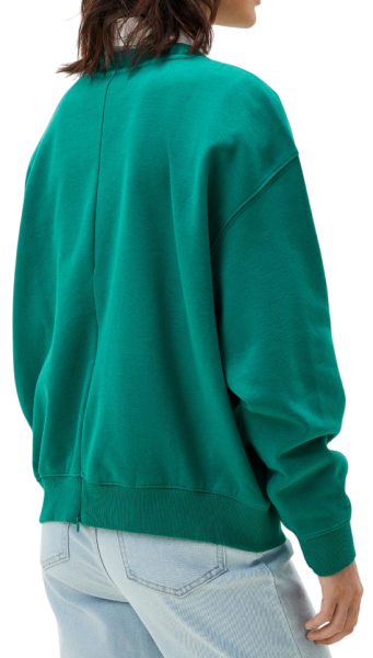 Свитшот с логотипом женский / Зеленый / 42